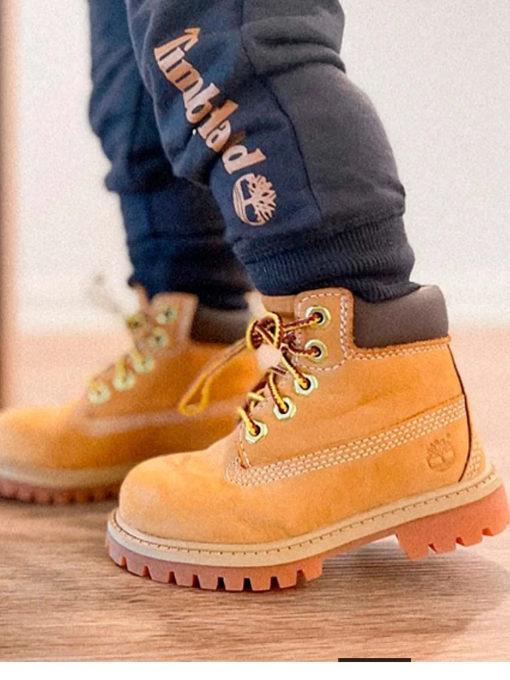 Timberland boots classic lace up leather waterproof toddler 5